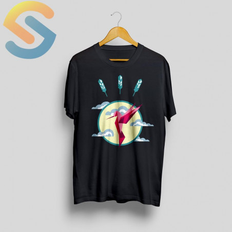 Hummingbird printed t-shirt