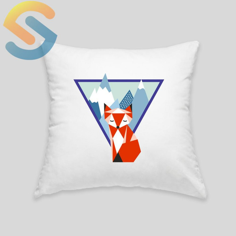 Mountain fox cushion