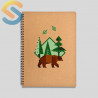 Mountain fox notebook